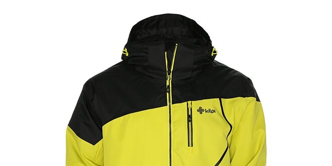Pánská žluto-černá snowboardová bunda Kilpi