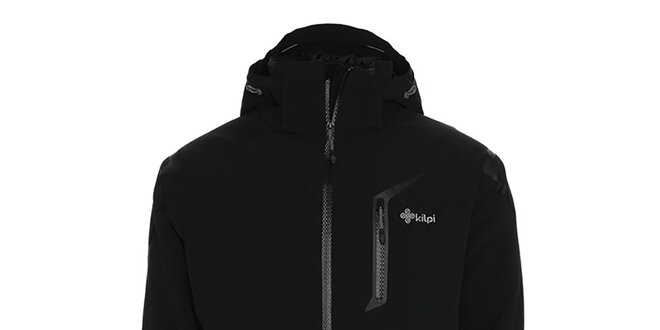 Pánská lyžařská bunda s kapucí Kilpi - černá
