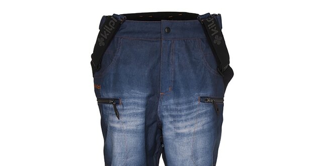 Pánské snowboardové kalhoty v džínovém designu Kilpi