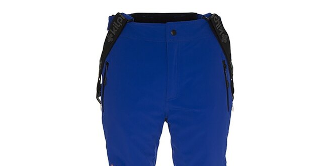Pánské modré lyžařské kalhoty s kšandami Kilpi