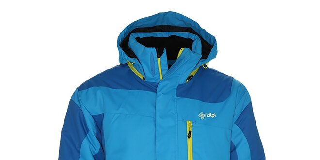 Pánská světle modrá bunda pro lyžaře Kilpi