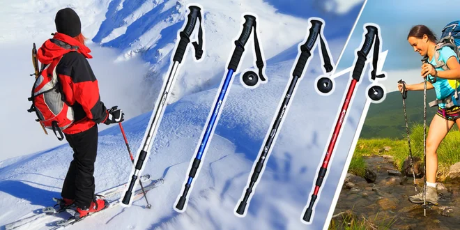 Trekingové hole pro zdravý životní styl