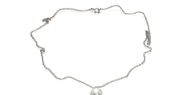 Dámský náhrdelník se dvěma perlami Orchira