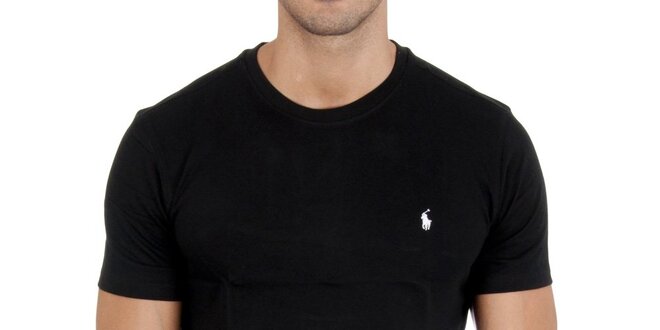 Pánské černé tričko Polo Ralph Lauren