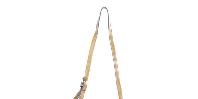 Dámská kabelka s dekorativní perforací Caro Paris - velbloudí barva