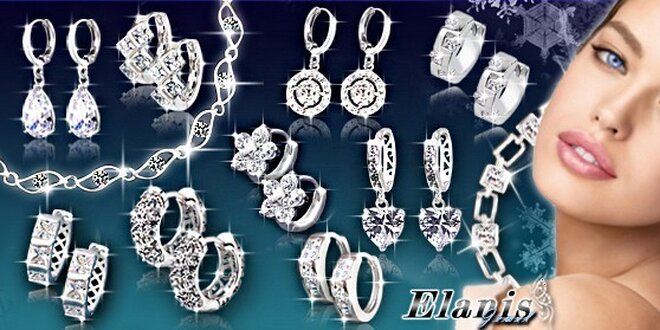Luxusní náušnice a náramky La Diamantina