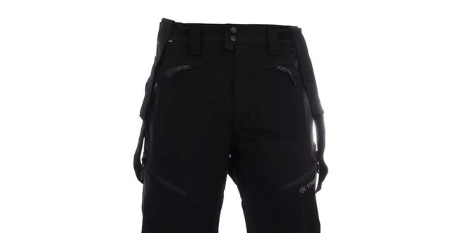 Pánské funkční lyžařské kalhoty v černé barvě Trimm