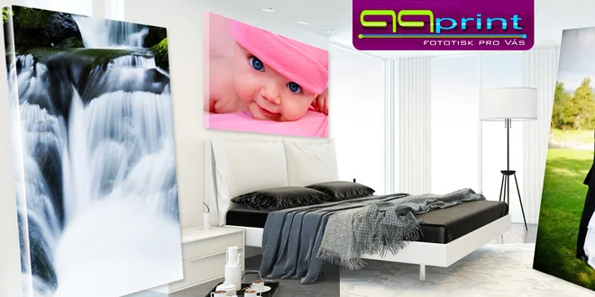 Fotoobrazy napnuté na plátně – 5 různých rozměrů