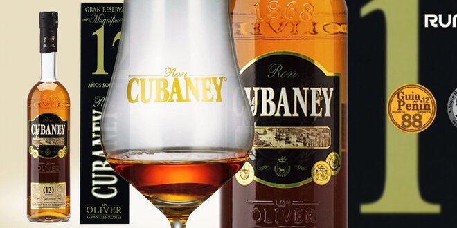 Dárkově balený rum Cubaney Gran Reserva 12 Años