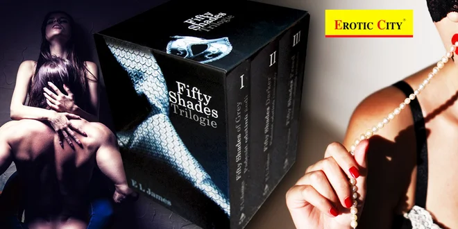 Kompletní trilogie 50 odstínů šedi od E. L. James