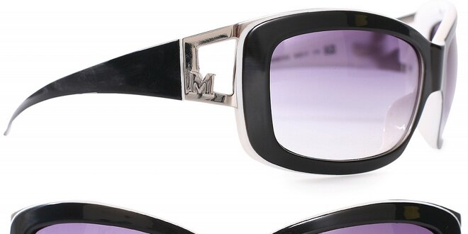 Dámské černo-bílé sluneční brýle Missoni