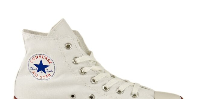 Dámské bílé kotníkové tenisky Converse