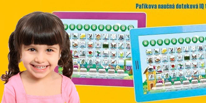 Dětský tablet Pafíkův šikulka