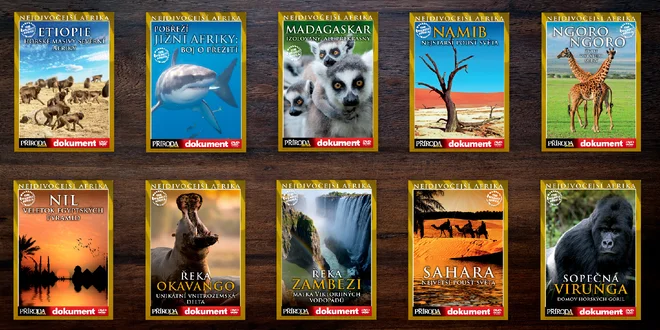 Balíček 10 přírodopisných DVD pro zvídavé jedince