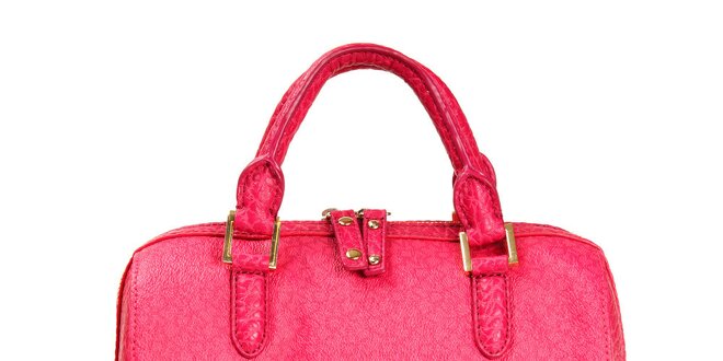 Dámská sytě růžová kabelka DKNY