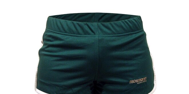 Zelené běžecké šortky Mosmann Sport