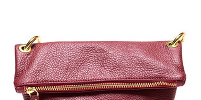 Dámská červená kabelka s popruhem Mangotti