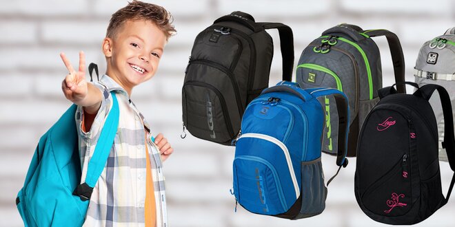 Praktické batohy značky Loap do školy i na sport