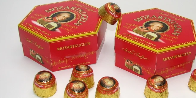 2 balení Mozartových koulí