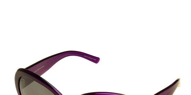 Dámské fialové sluneční brýle Axcent s přívěsky