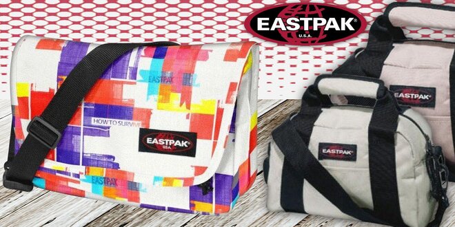 Značkové tašky Eastpak na cesty i nákupy