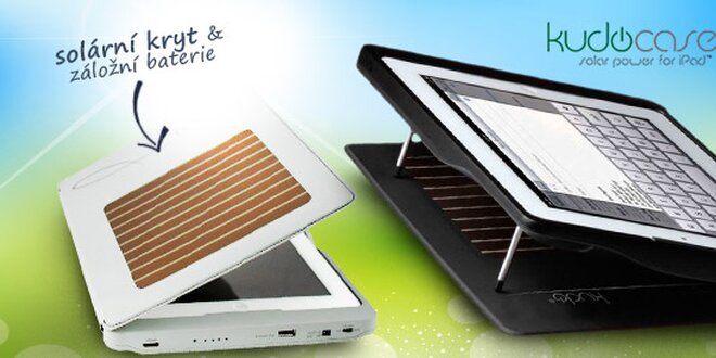 Multifunkční solární kryt Kudo Case pro iPad