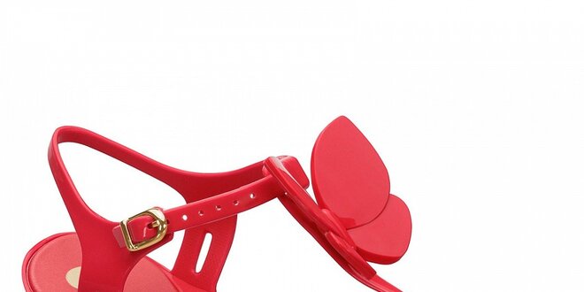 Dámské červené sandály Mel