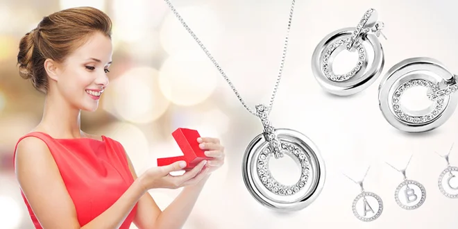 Zářivé šperky osázené krystaly Swarovski Elements