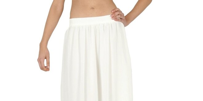 Dámská bílá dlouhá sukně  Paola Pitti