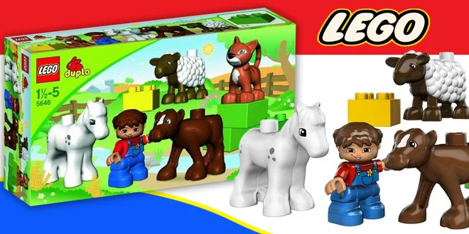 Sada Lego Duplo Mláďata na farmě