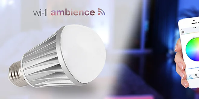 Chytrá LED žárovka wifi Ambience