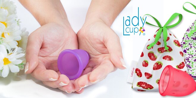 Menstruační kalíšky LadyCup + obal z bio bavlny