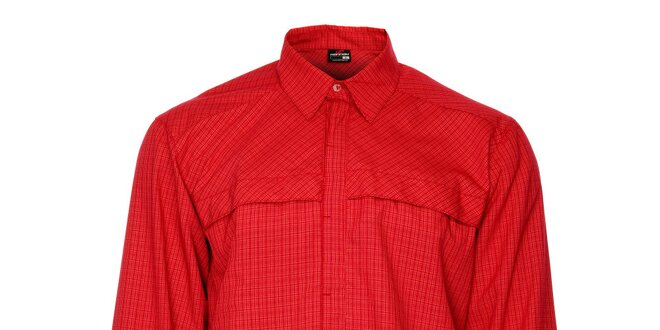 Pánská červená kostkovaná košile Hannah