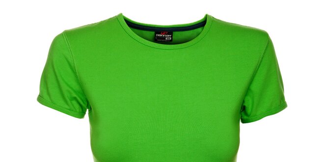 Dámské neonově zelené tričko Hannah s potiskem