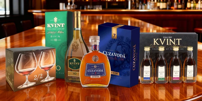 Zrála až 33 let: moldavská brandy Kvint či Cuza Voda