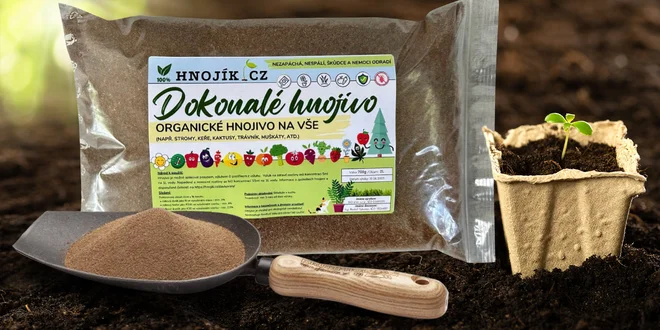 100% organické hnojivo z ČR: věnujte i jako dárek