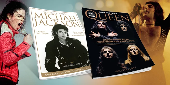 Biografie o Michaelovi Jacksonovi a kapele Queen