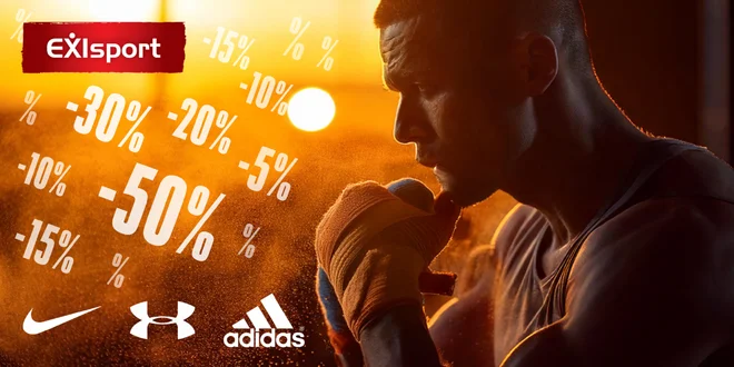 Peňažná poukážka do EXIsport: 20, 50, 100 €