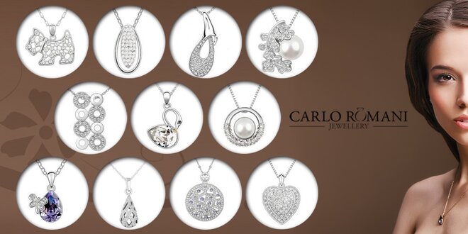 Výprodej šperků Carlo Romani za skvělé ceny