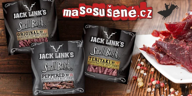 Sušené hovädzie mäso Jack Link's Small Batch