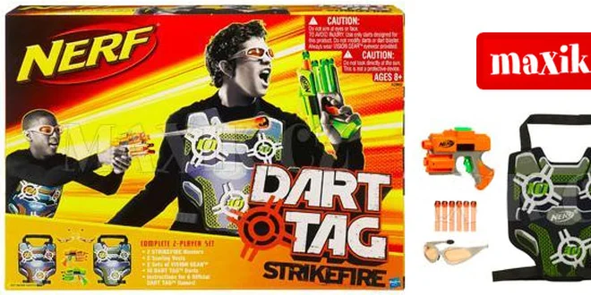 Zábavná střílečka NERF pro 2 hráče