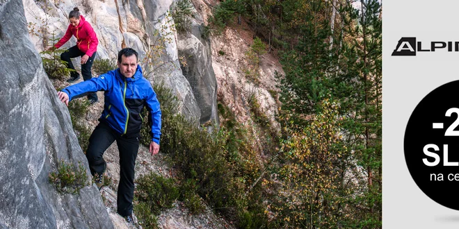 Sleva 25 % na zboží v prodejnách Alpine Pro