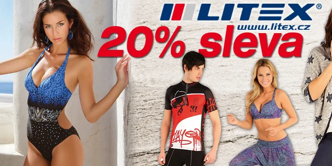 20% sleva do e-shopu značky Litex