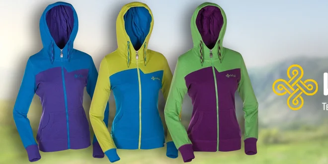 Dámská dvoubarevná mikina Kilpi na zip