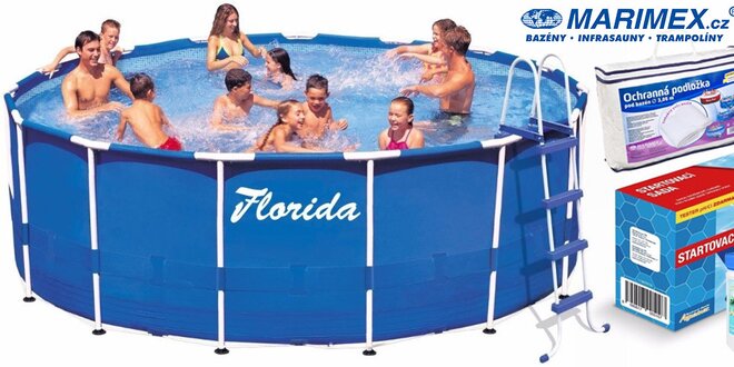 Bazén Florida včetně filtrace a příslušenství