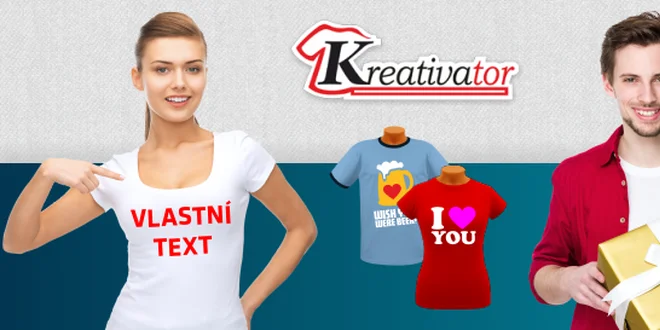 Originální tričko s vlastním potiskem