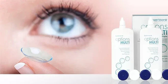 3 roztoky na čočky Options Multi včetně dopravy