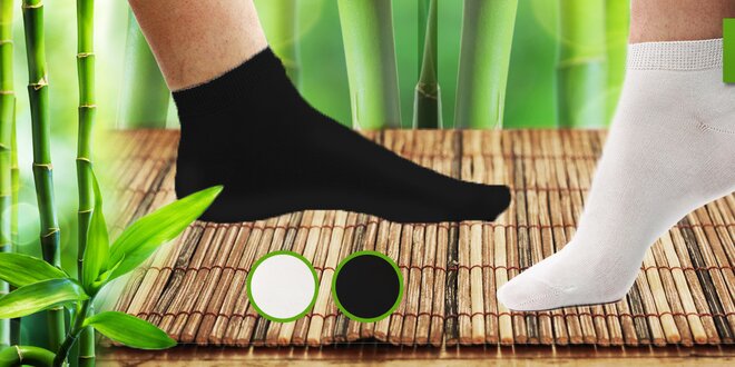 16 párů ponožek s bambusovým vláknem
