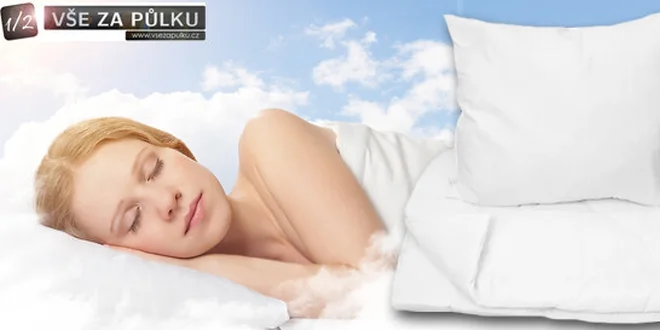 Prošívaná přikrývka s polštářem značky Novia