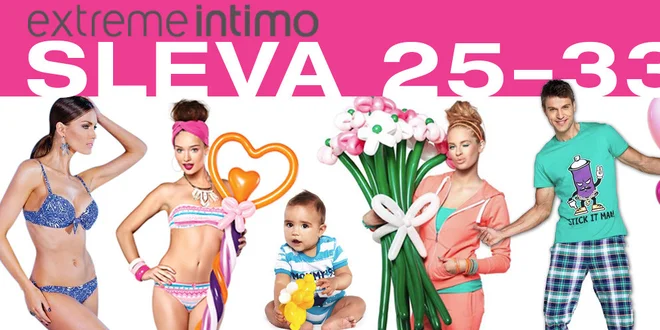 33% sleva na plavky Extreme Intimo + dárek